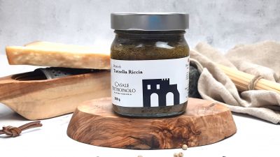 Pesto aus "Torzella riccia"-Kohl 